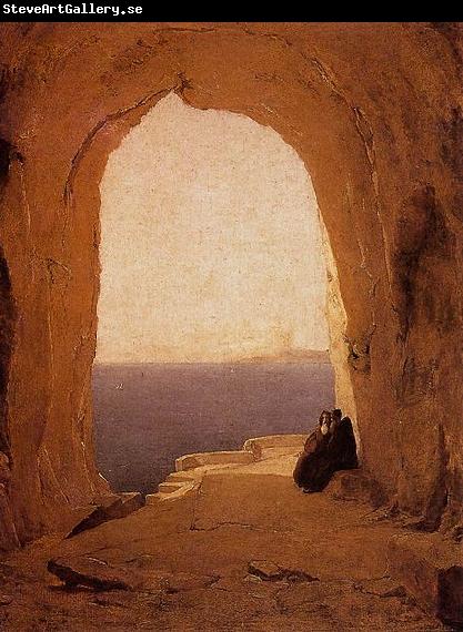 Carl Blechen Grotto in the Gulf of Naples